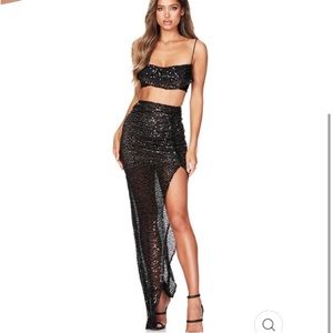 Nookie Tayla Two Piece Sequin Set - XS